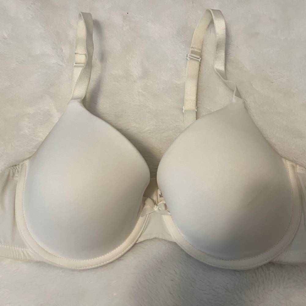 Auden Classic White Bra Sz 34D